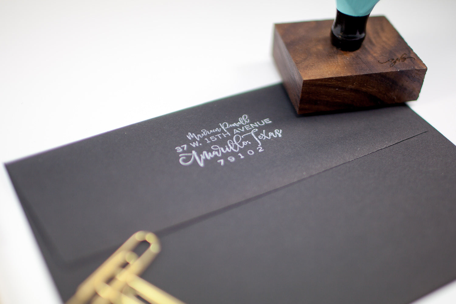 Modern Script - Custom Rubber Stamps