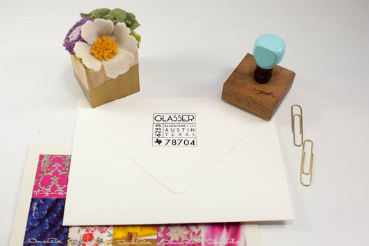 Mid Century Modern - Custom Rubber Stamps