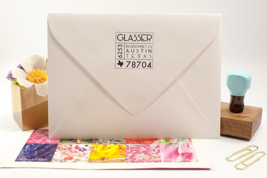 Mid Century Modern - Custom Rubber Stamps