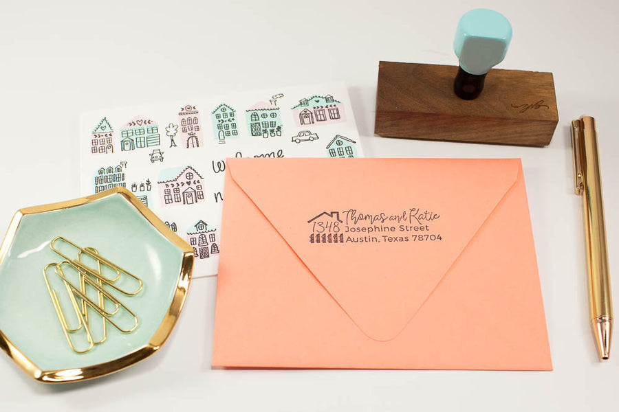 Our First Home - Custom Rubber Stamps