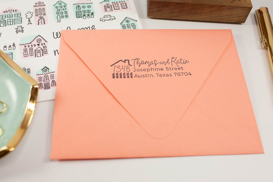 Our First Home - Custom Rubber Stamps