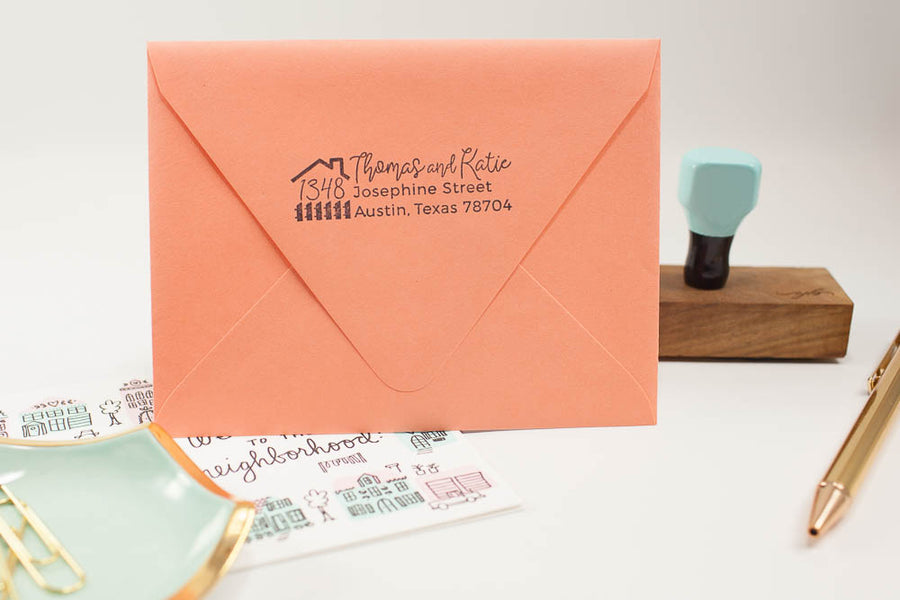 Our First Home - Custom Rubber Stamps