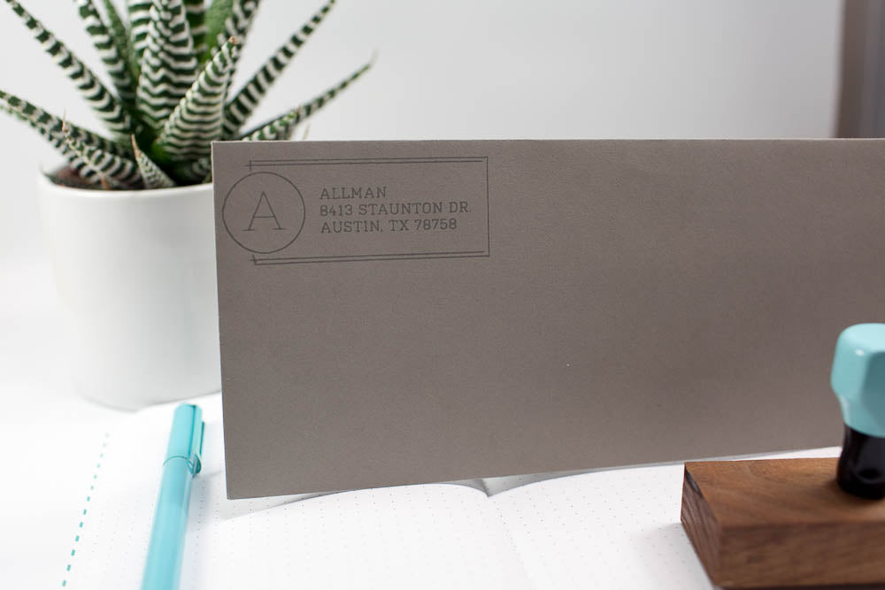 Industrial Address - Custom Rubber Stamps