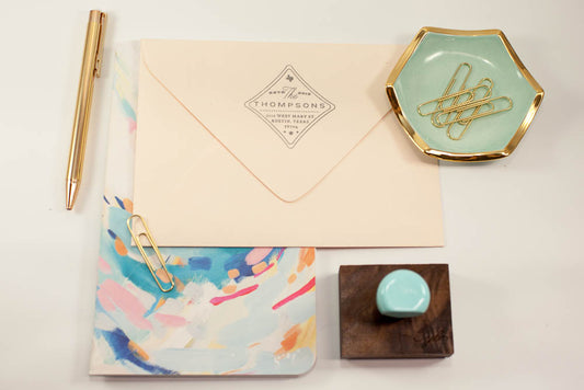Modern Badge - Custom Rubber Stamps