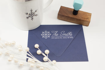 Snowflake - Custom Rubber Stamps
