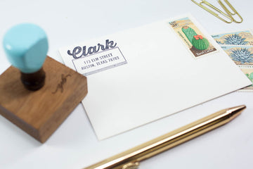 Vintage Script - Custom Rubber Stamps