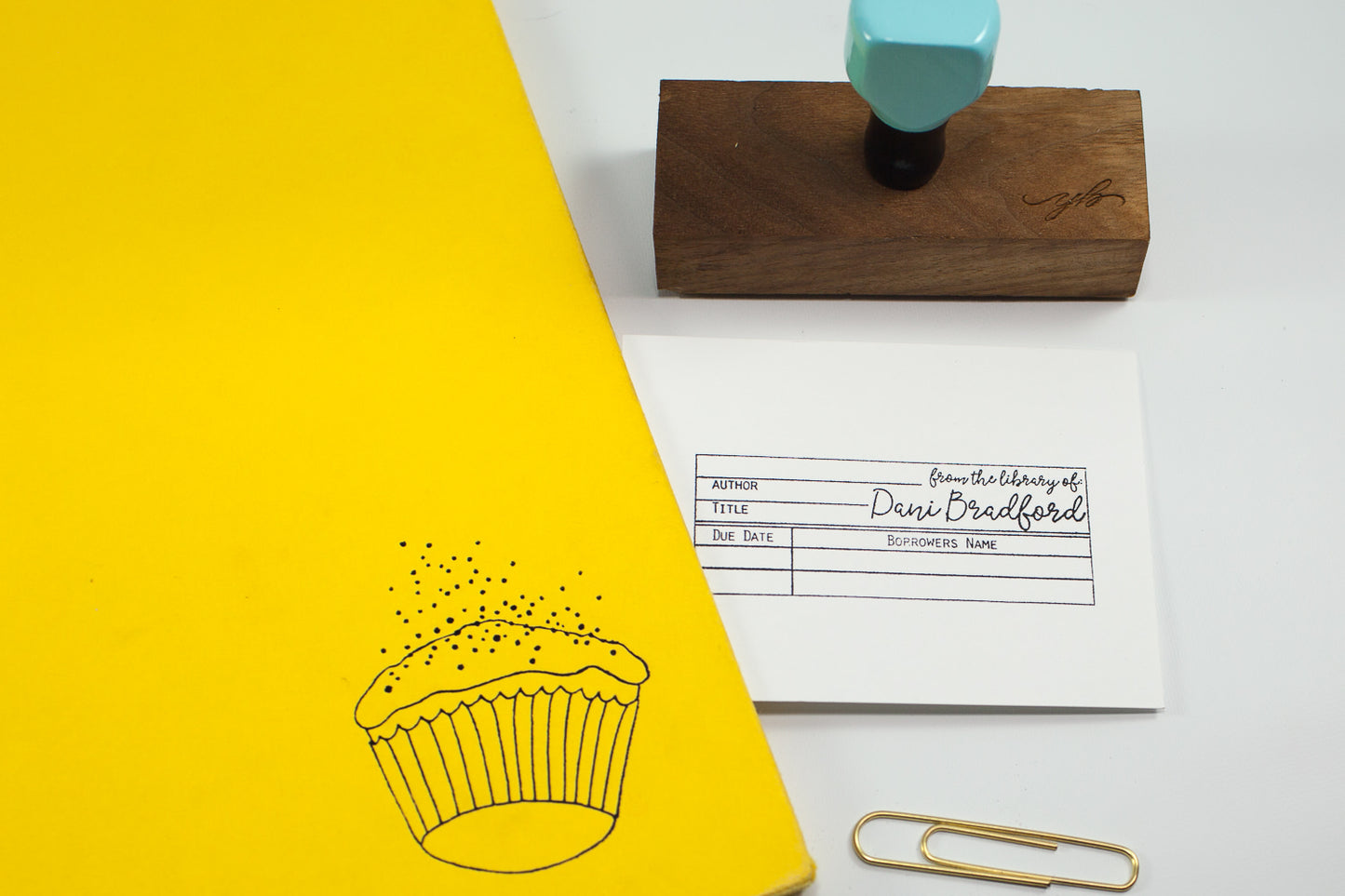 From the Library of - Custom Rubber Stamps