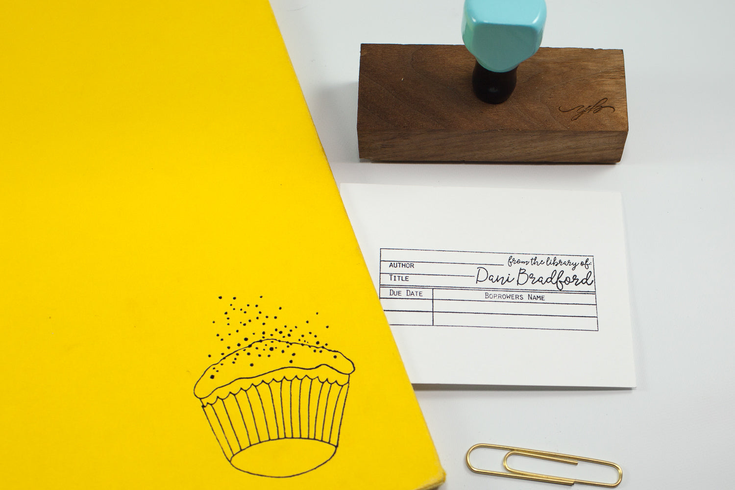 From the Library of - Custom Rubber Stamps