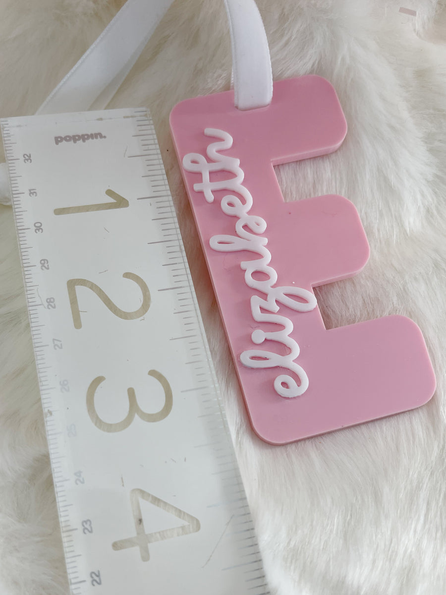 Pastel Christmas Stocking Tags