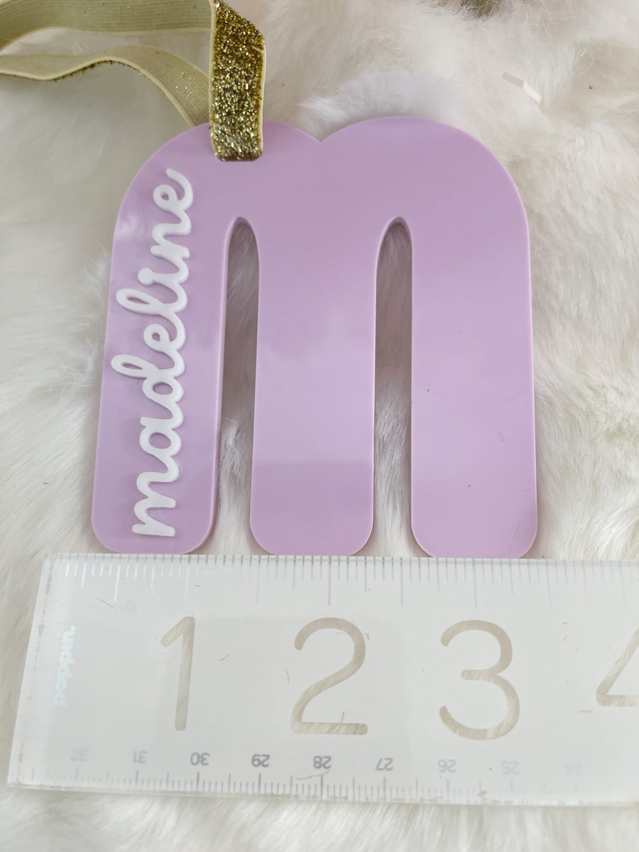 Pastel Christmas Stocking Tags