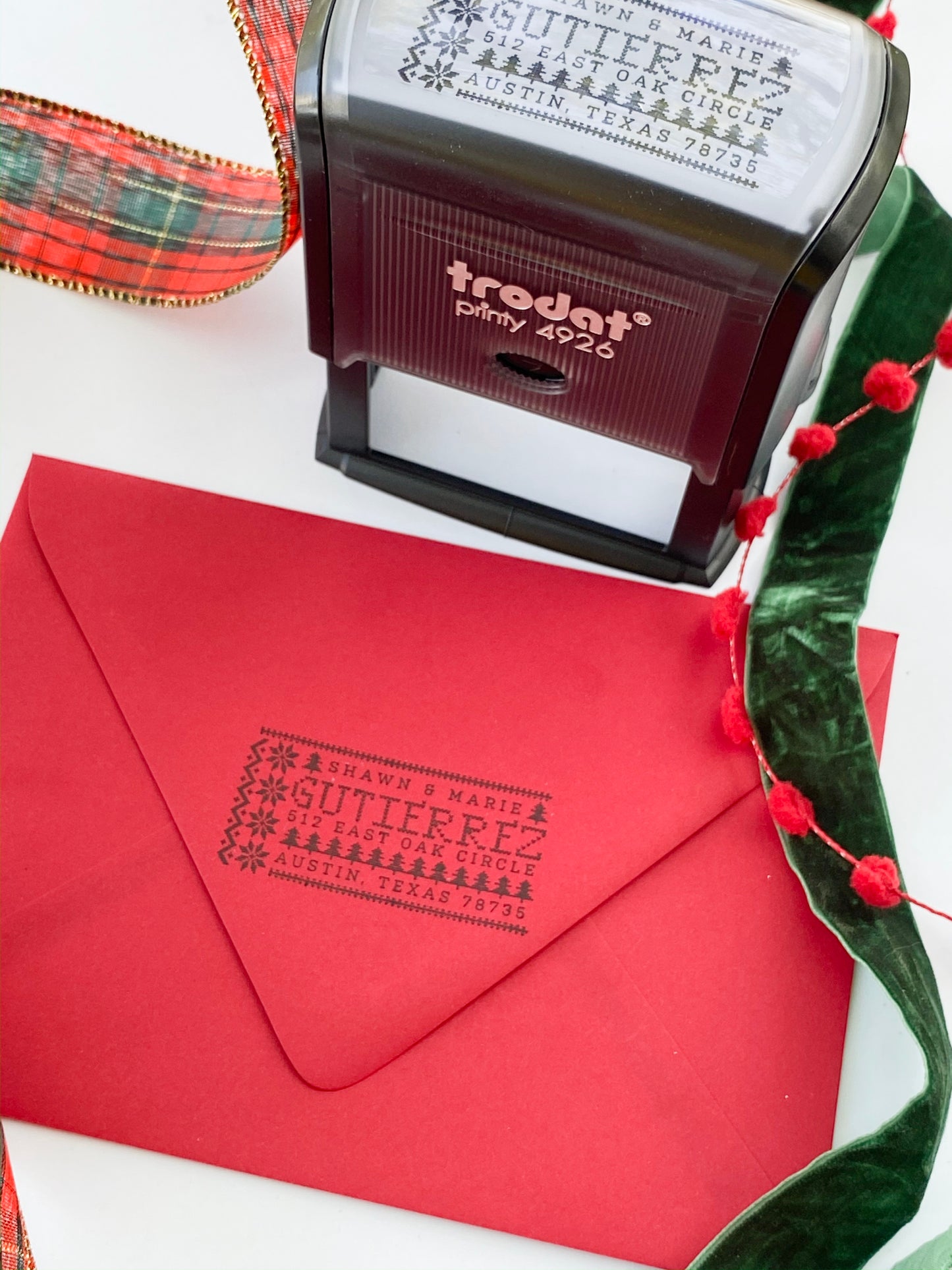 Ugly Holiday Sweater Address
