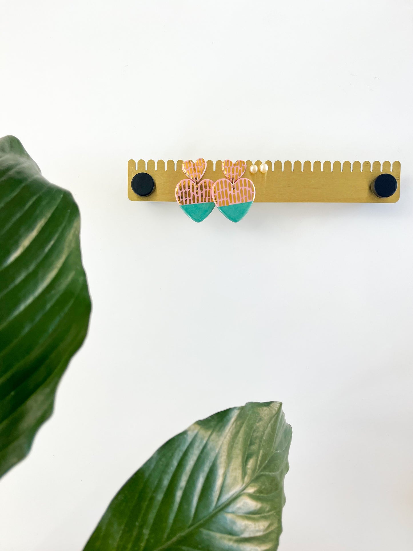 Brass Earring Holder