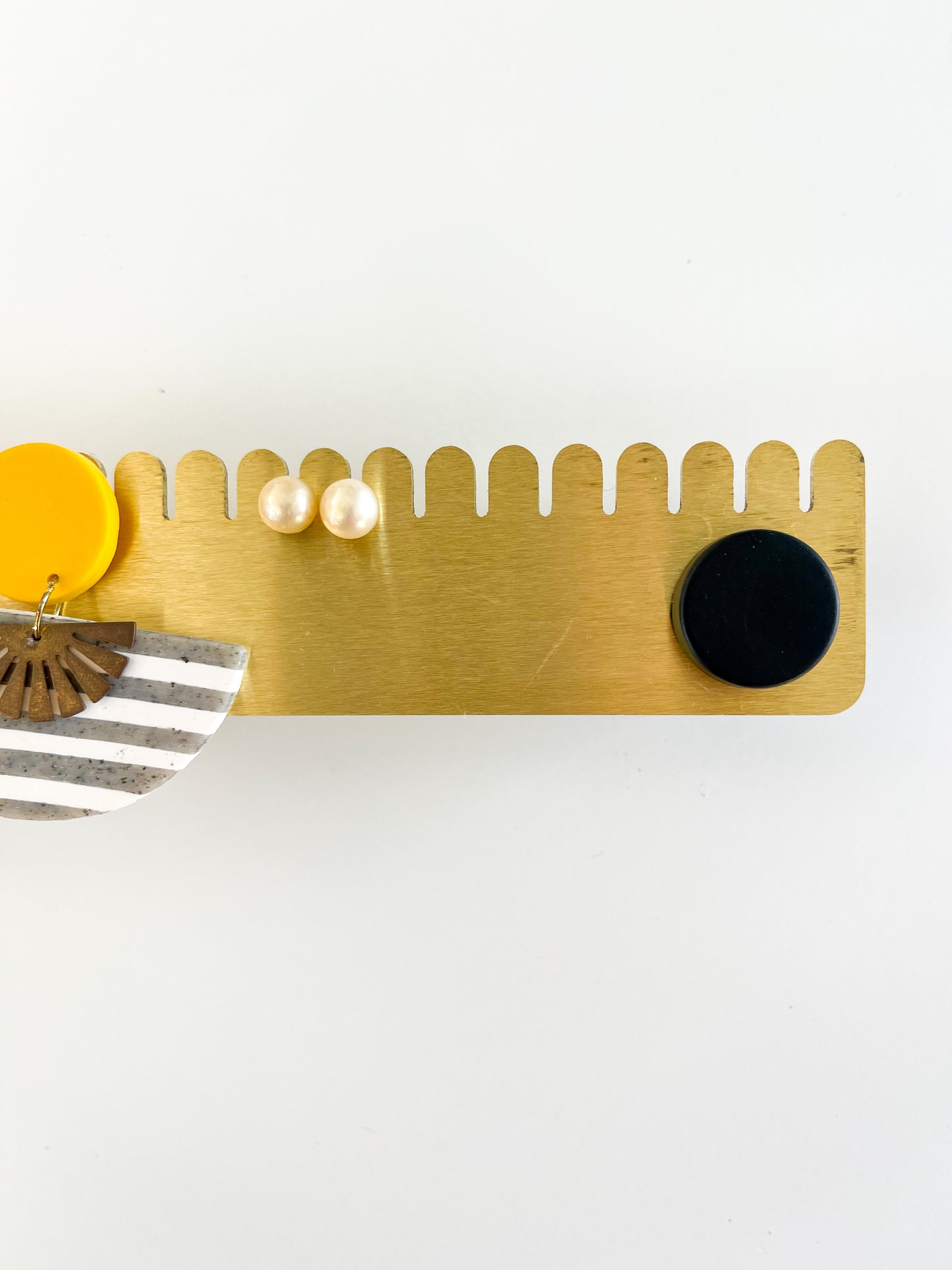 Brass Earring Holder