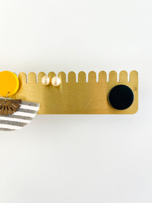 Brass Earring Holder