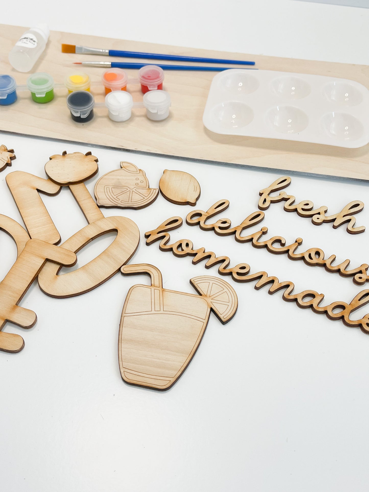 Lemonade Stand Sign DIY Painting Kit