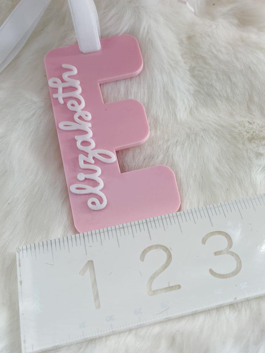 Pastel Christmas Stocking Tags