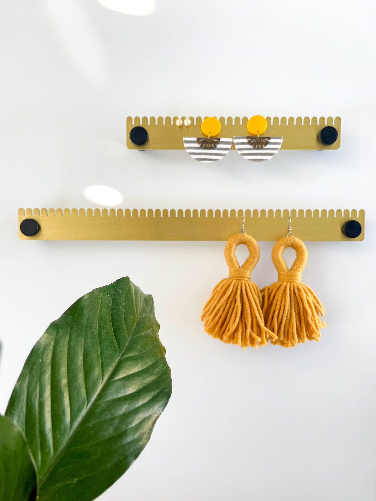Brass Earring Holder