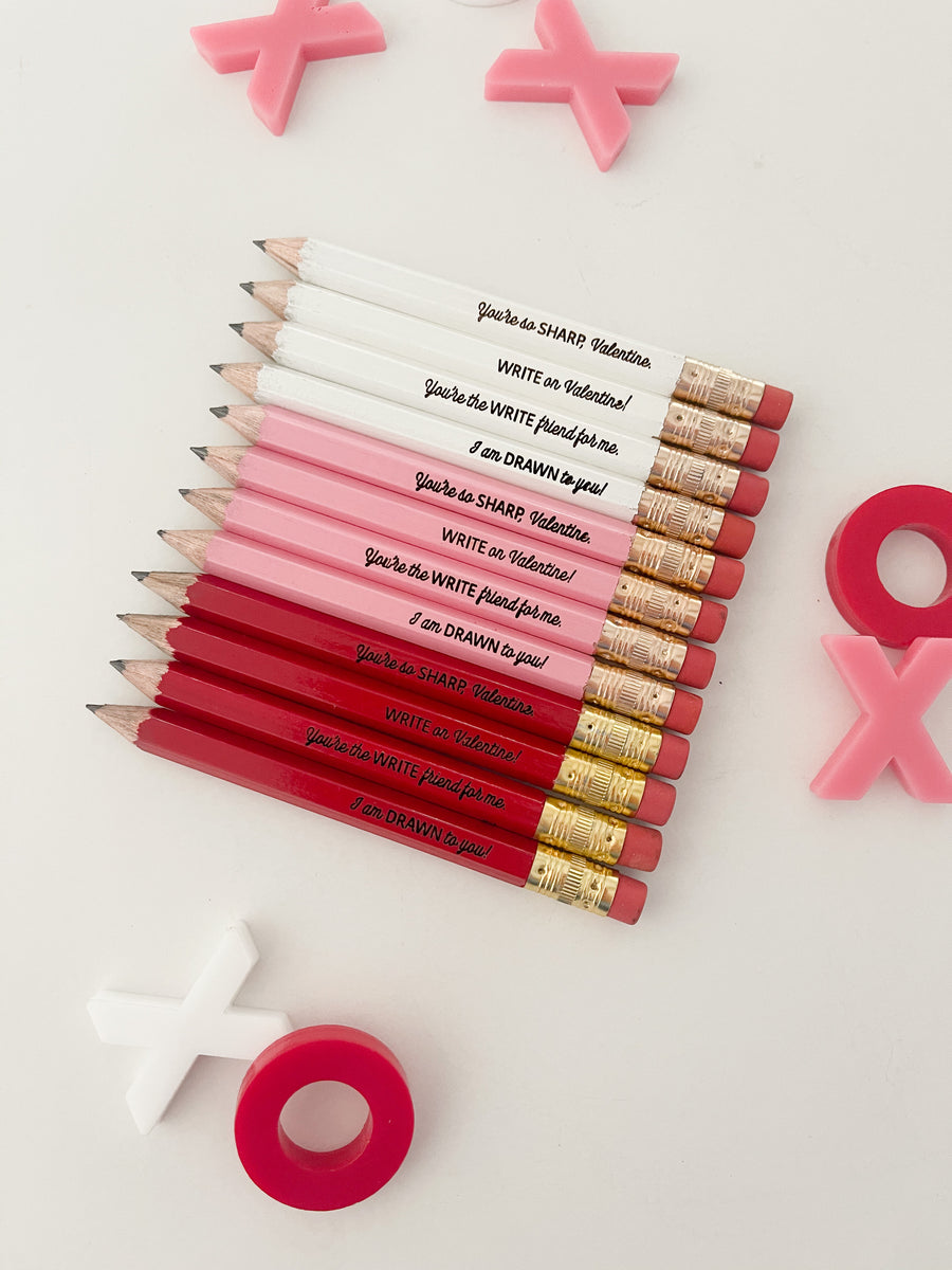 Valentines Mini Pencils