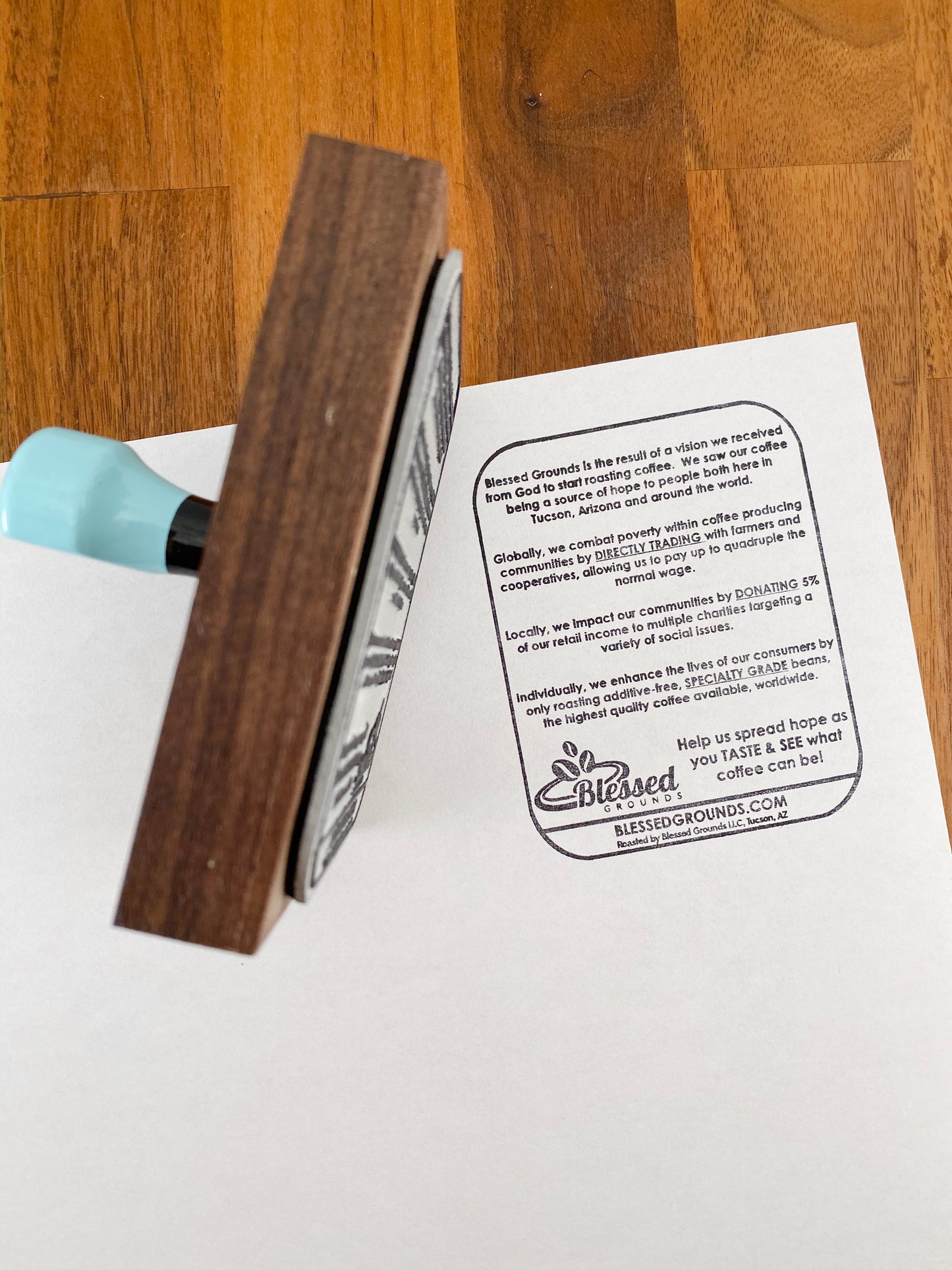 Custom Rubber Stamp