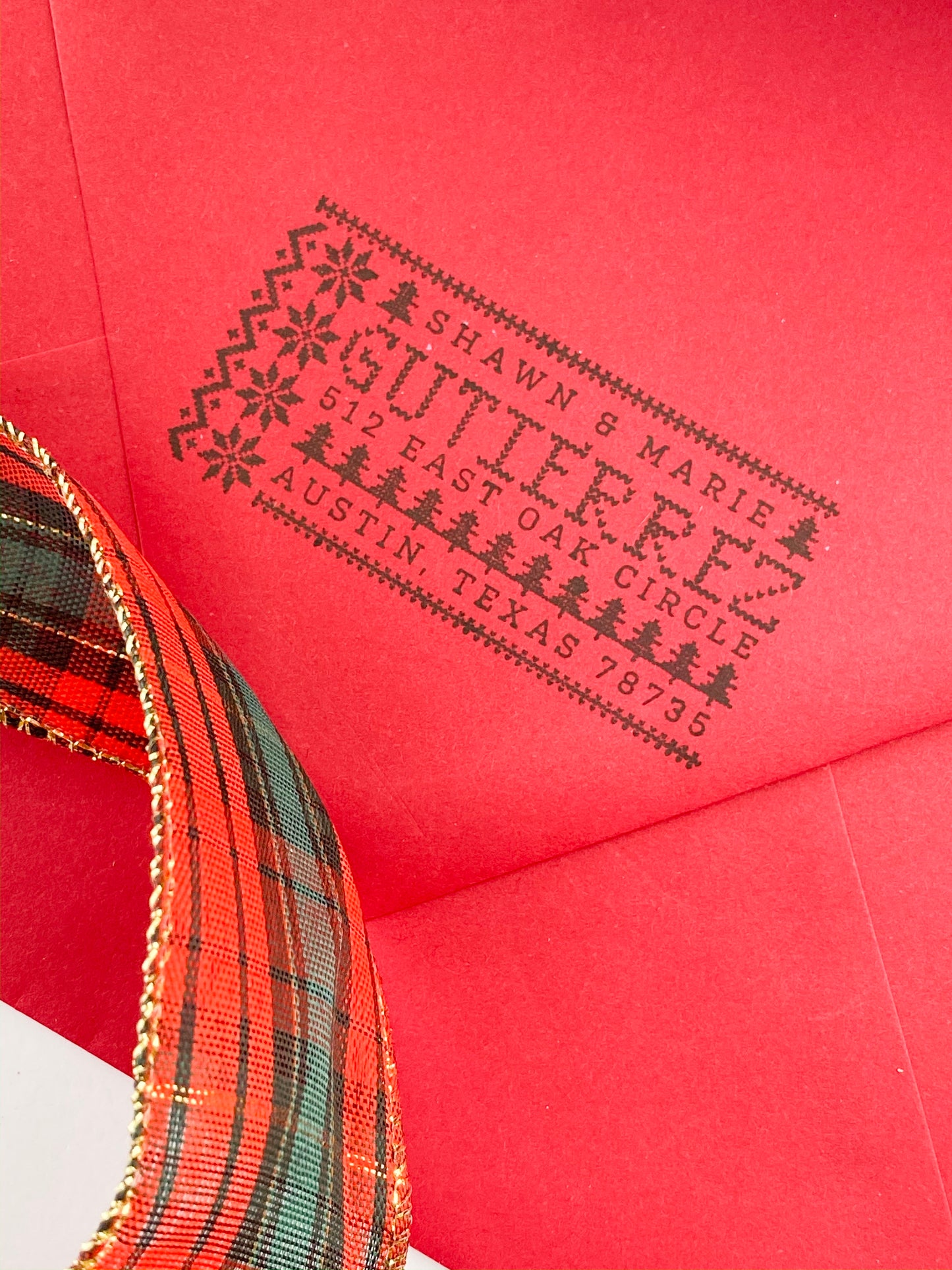 Ugly Holiday Sweater Address